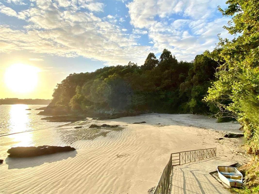 FeneCasa Con Jardin En La Playa De Almieiras别墅 外观 照片